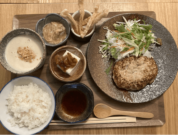 自家製とうふハンバーグ